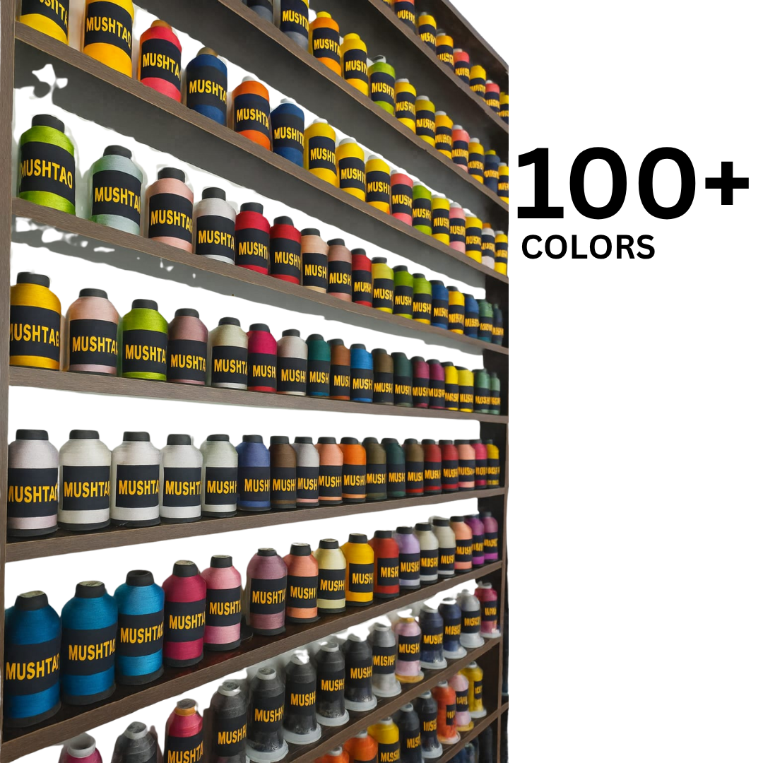 Mushtaq Embroidery Thread 100+ Colors