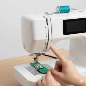 Guide the Thread Through the Thread Path